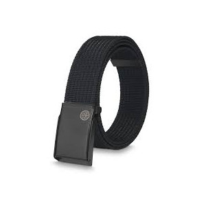 PASEK DO SPODNI PARCIANY CZARNY